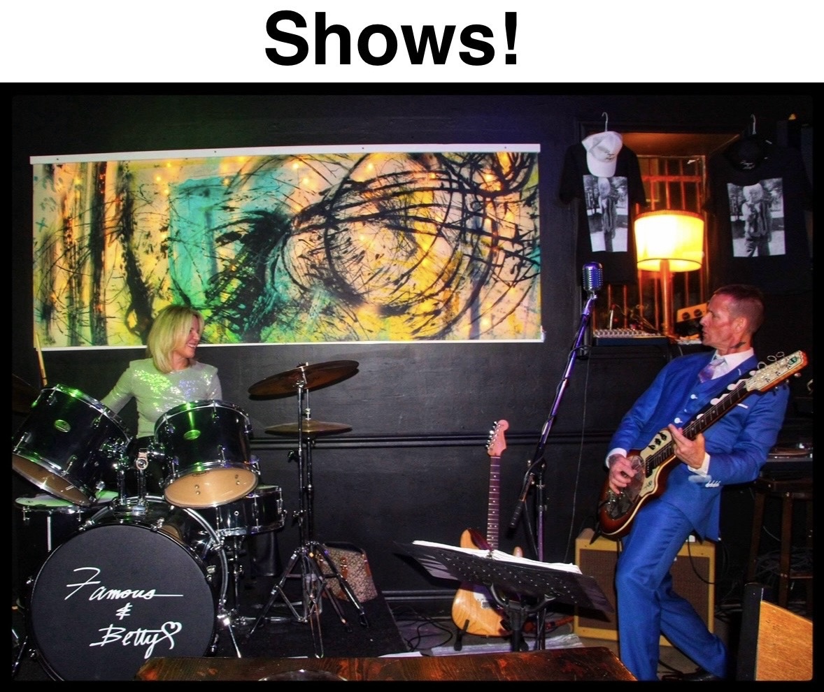 Famous Framus and Betty Bomb at The Casbah