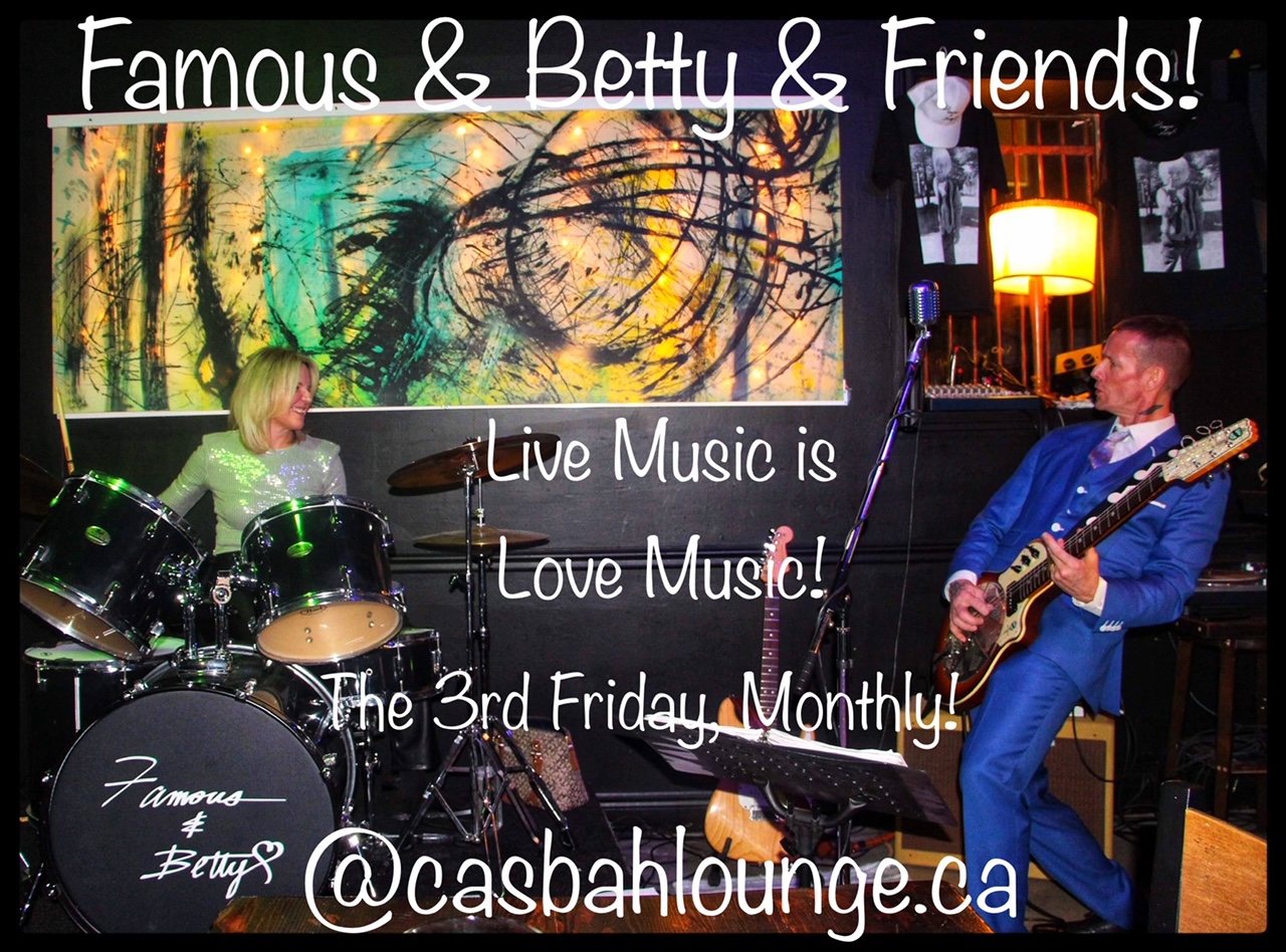 Famous Framus and Betty Bomb at The Casbah